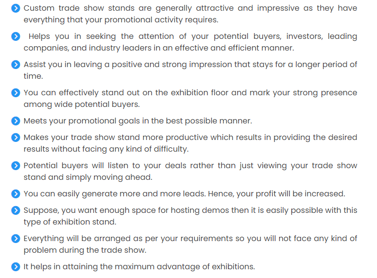 Know Everything About Custom Exhibition Stands In UAE - Maeander