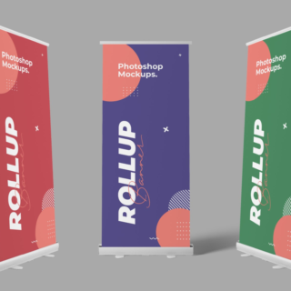 Roll up banner standard size in inches